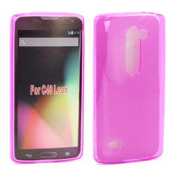 LG Leon C40 Tribute 2 TPU Soft Case (Hot Pink)